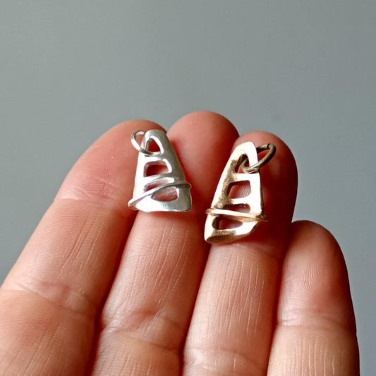 segel smycken i brons och sterlingsilver