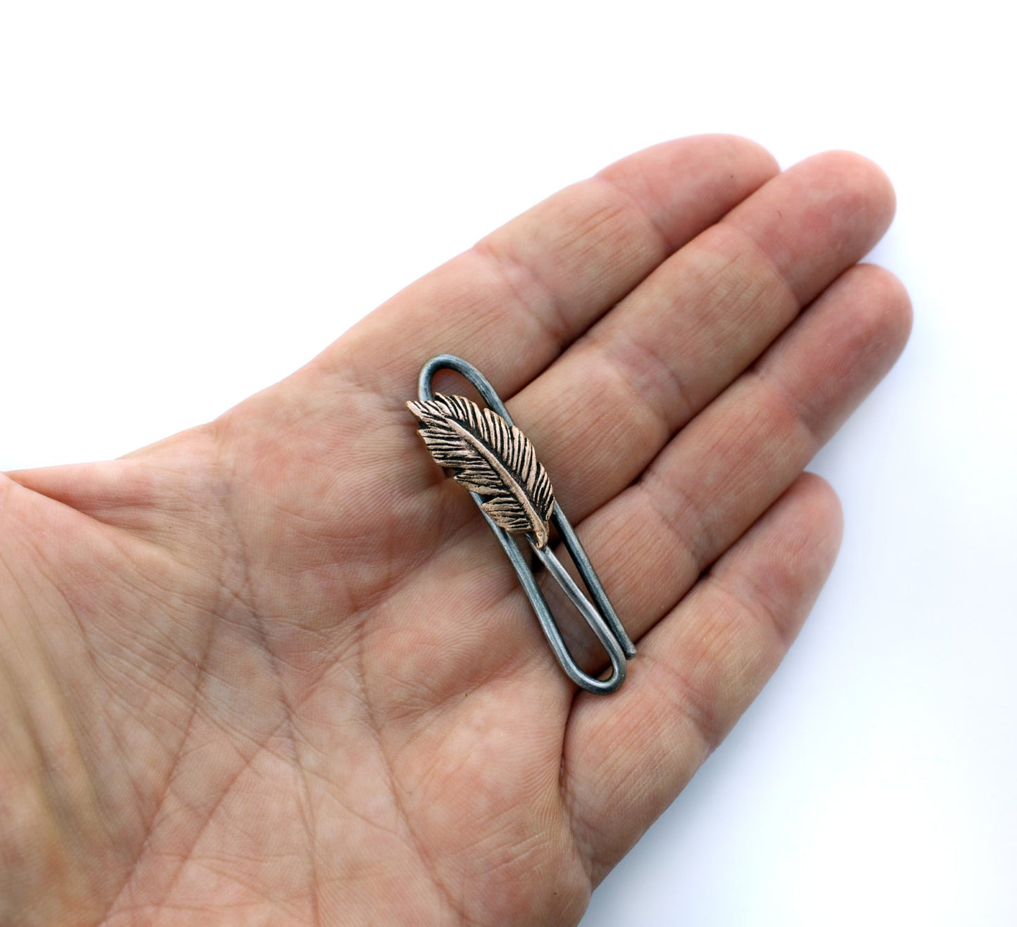 Fjäder slipsklämma