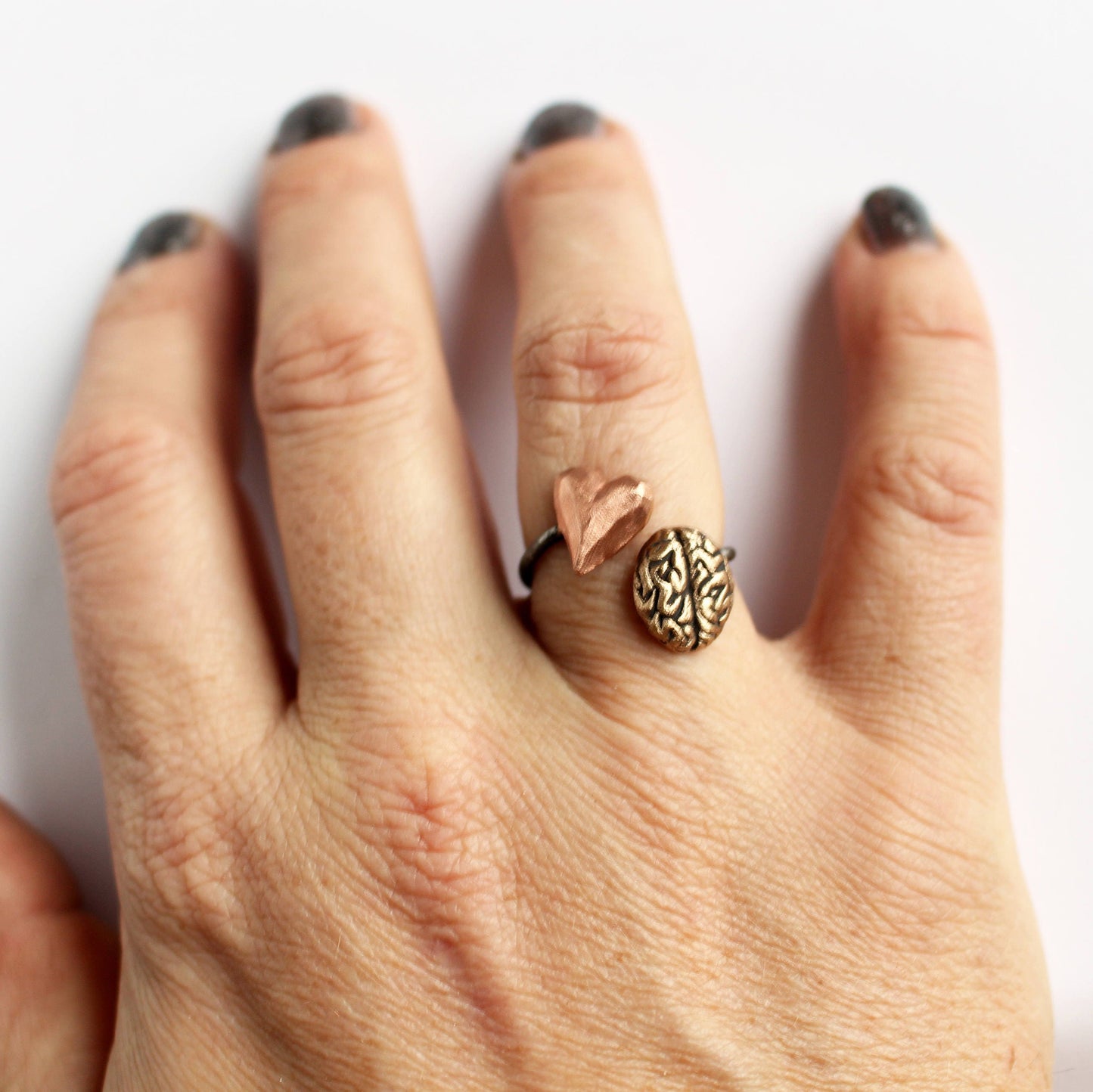 Heart and Mind Ring
