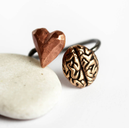 Heart and Mind Ring