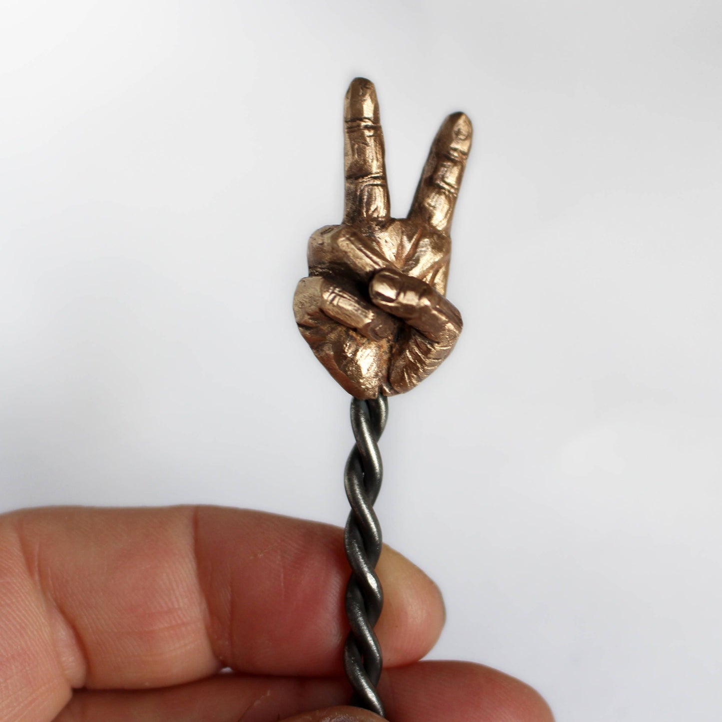 V is for victory hair stick