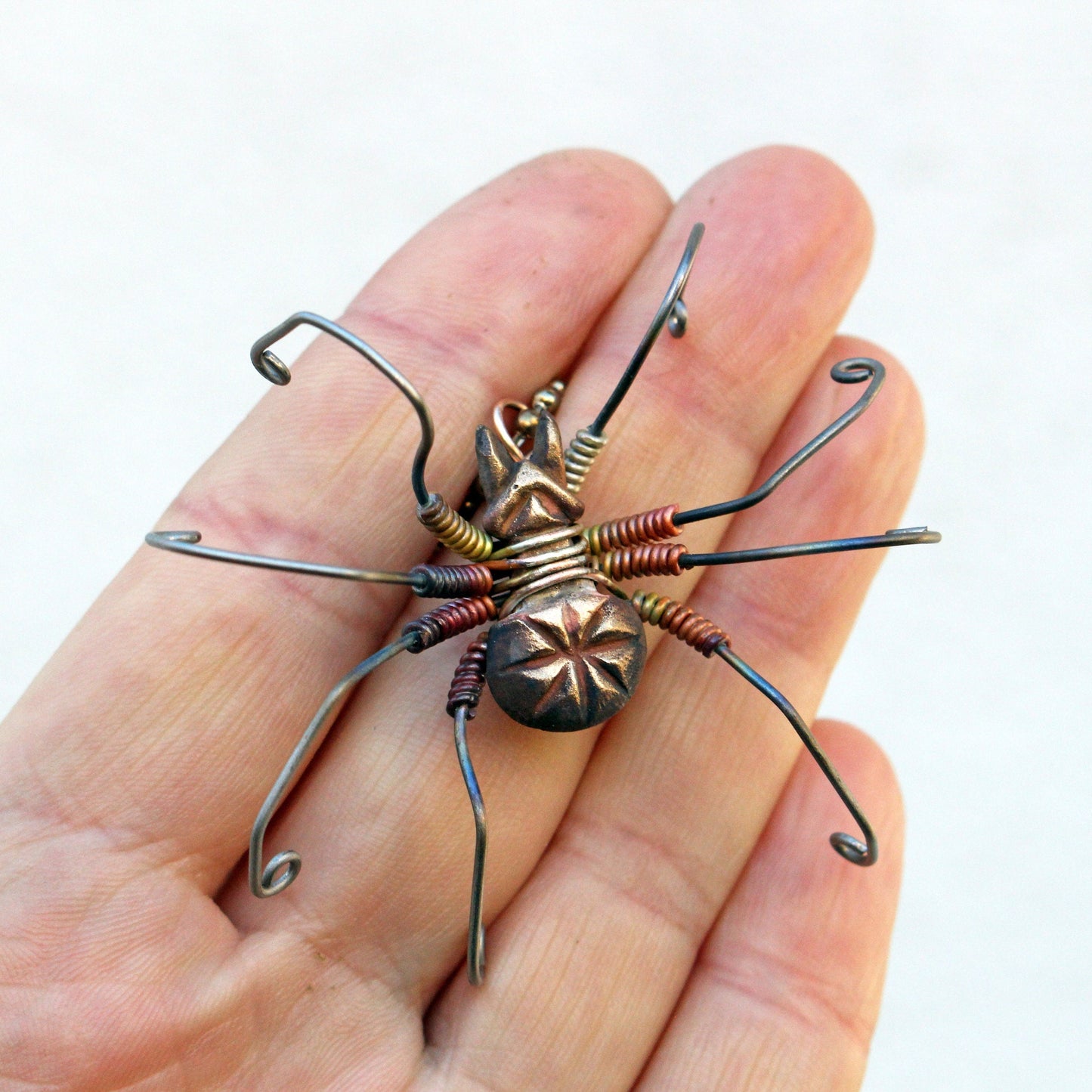 Spider necklace