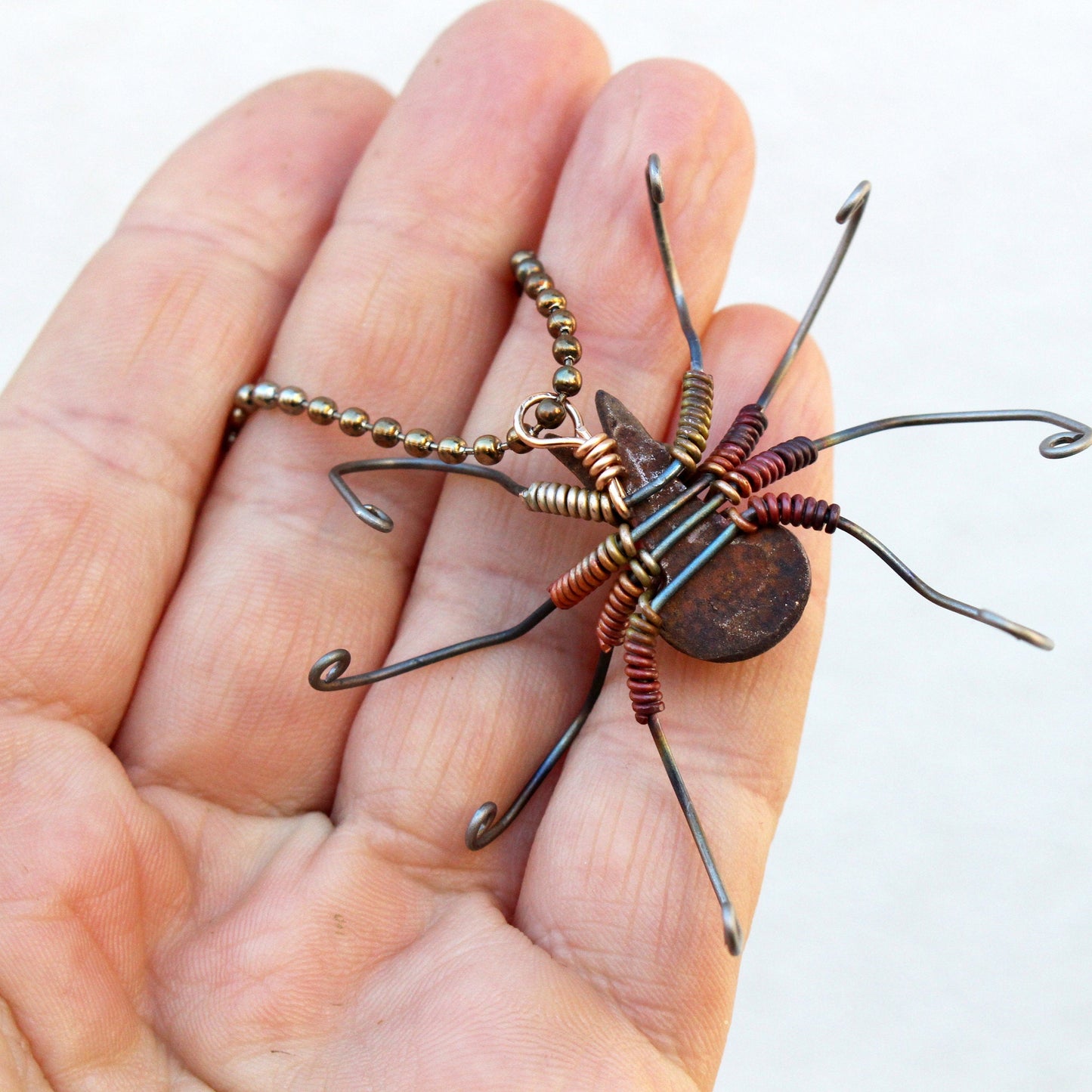 Spider necklace