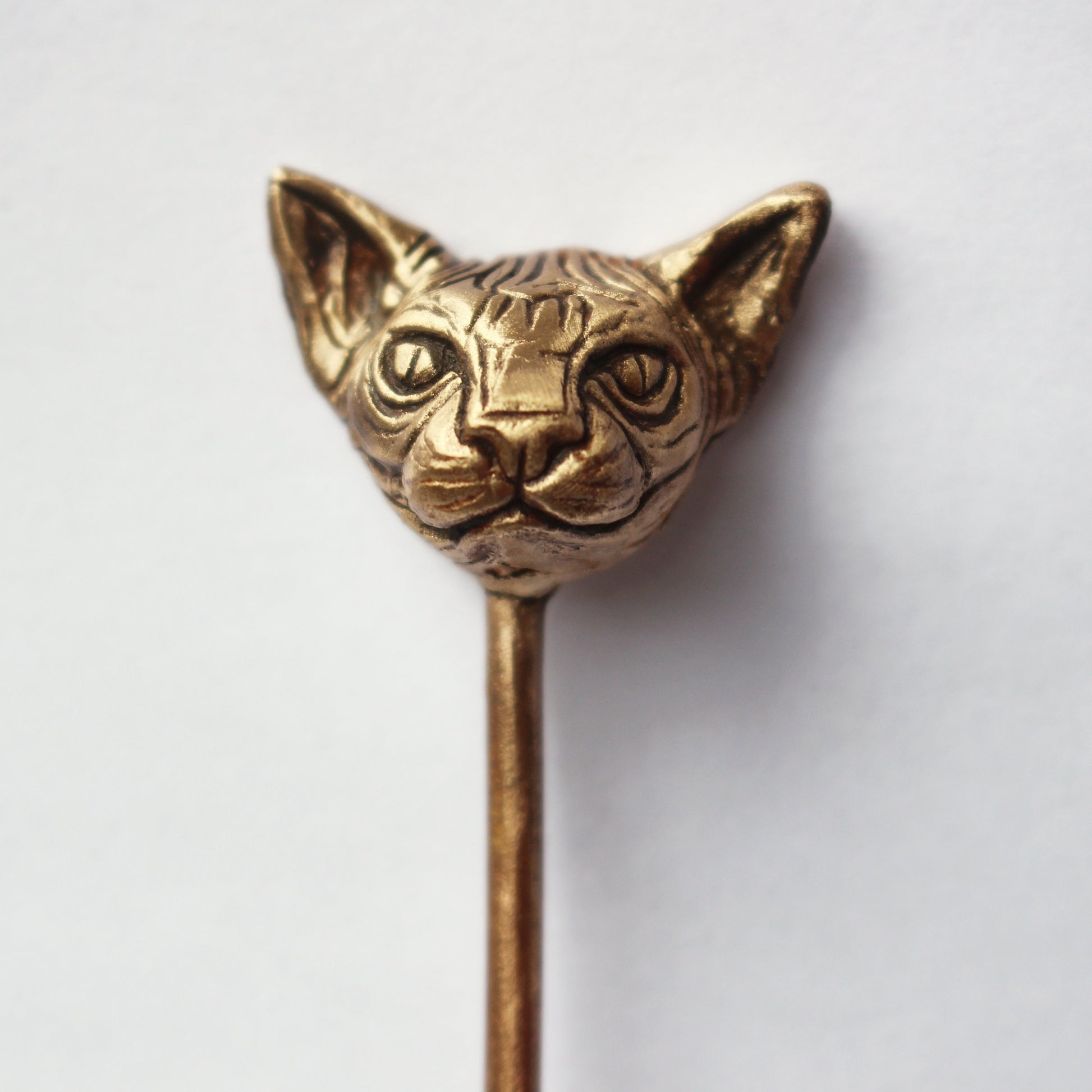 sphynx hairless cat hair stick