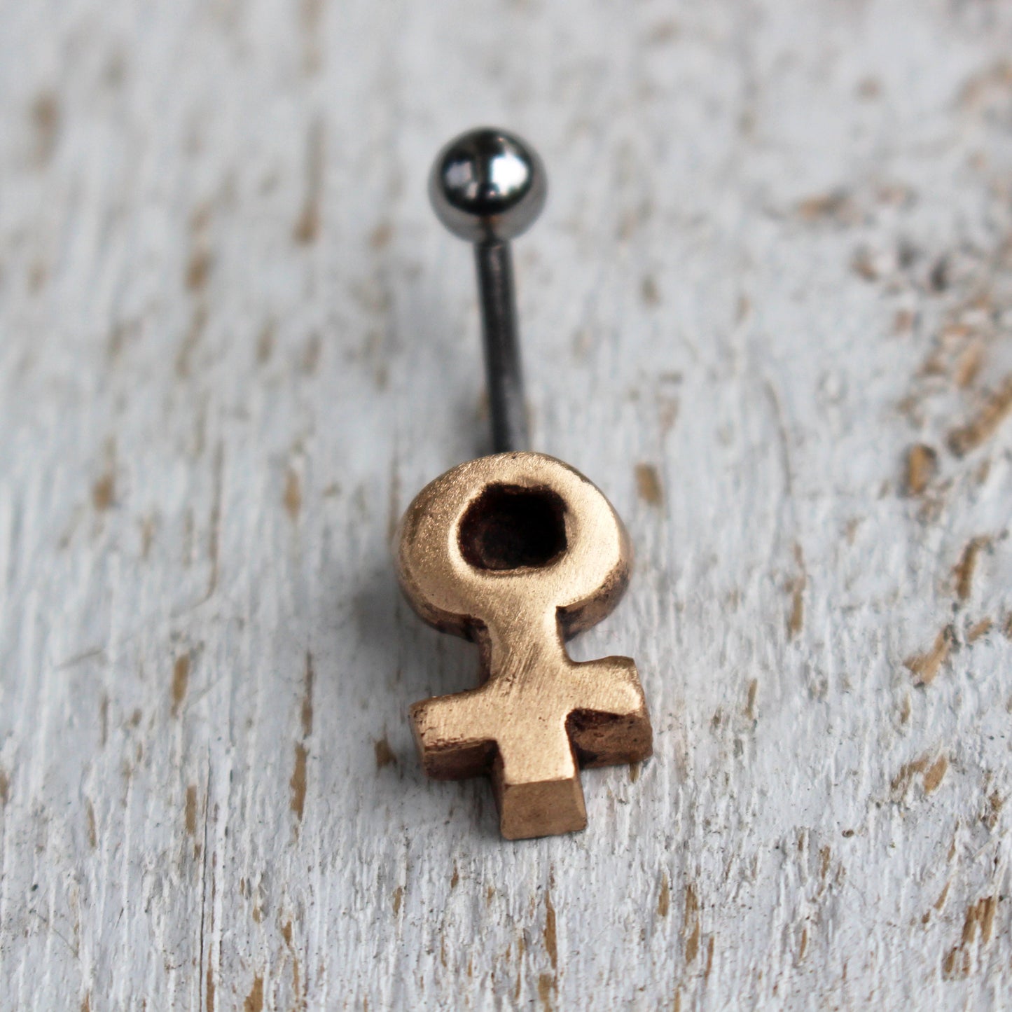 feminist smycke piercing ring