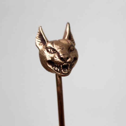 Wild cat hair stick