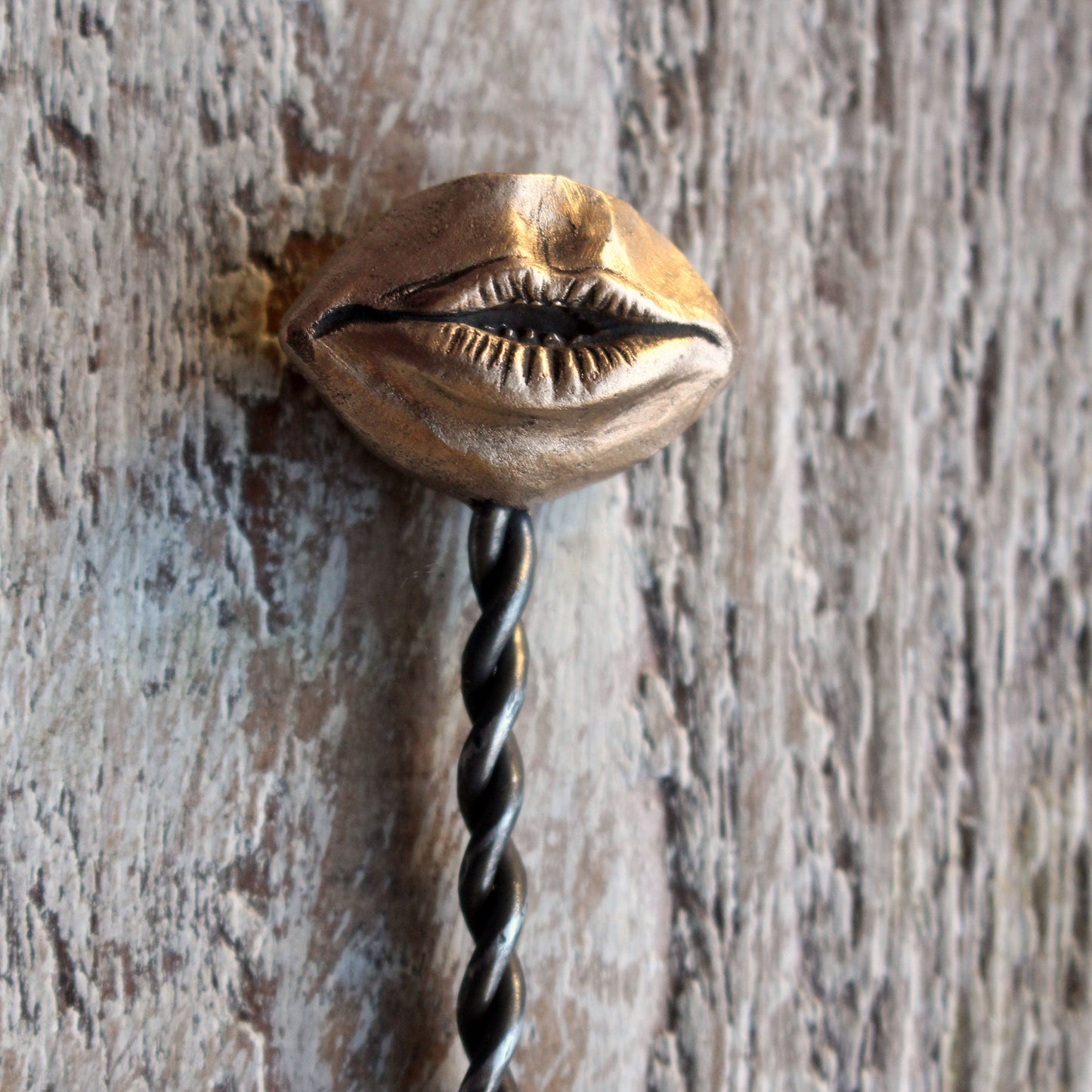 Eye and Mouth Hair Stick