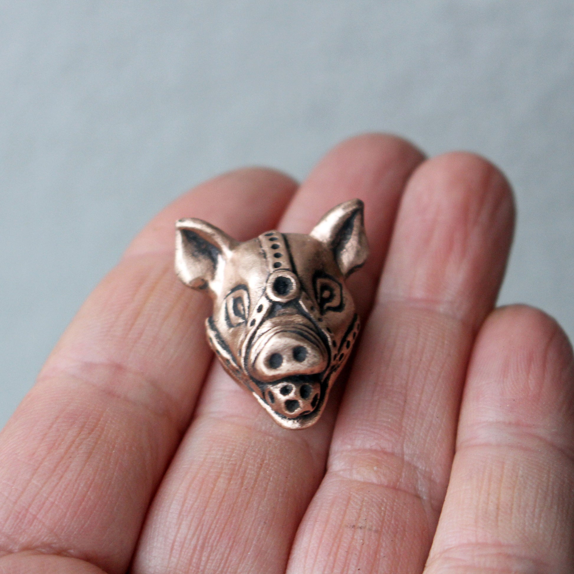 bdsm grisen smycke, halsband, ring