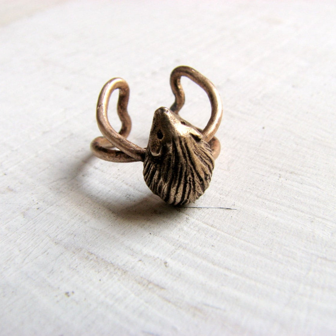 Hedgehog ear cuff