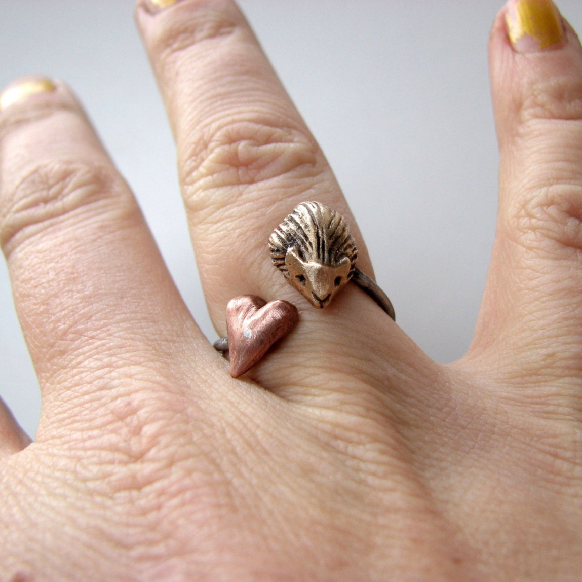 Hedgehog Love Ring