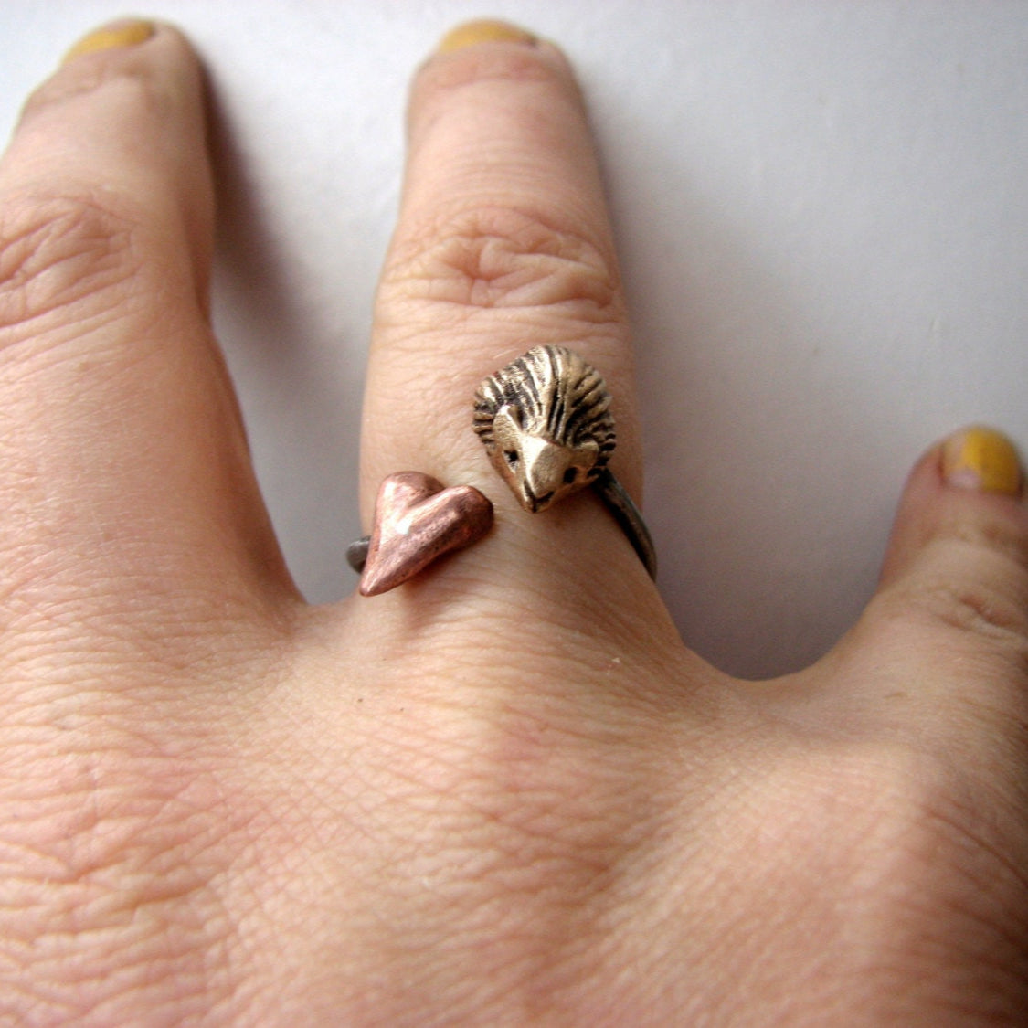 Hedgehog Love Ring