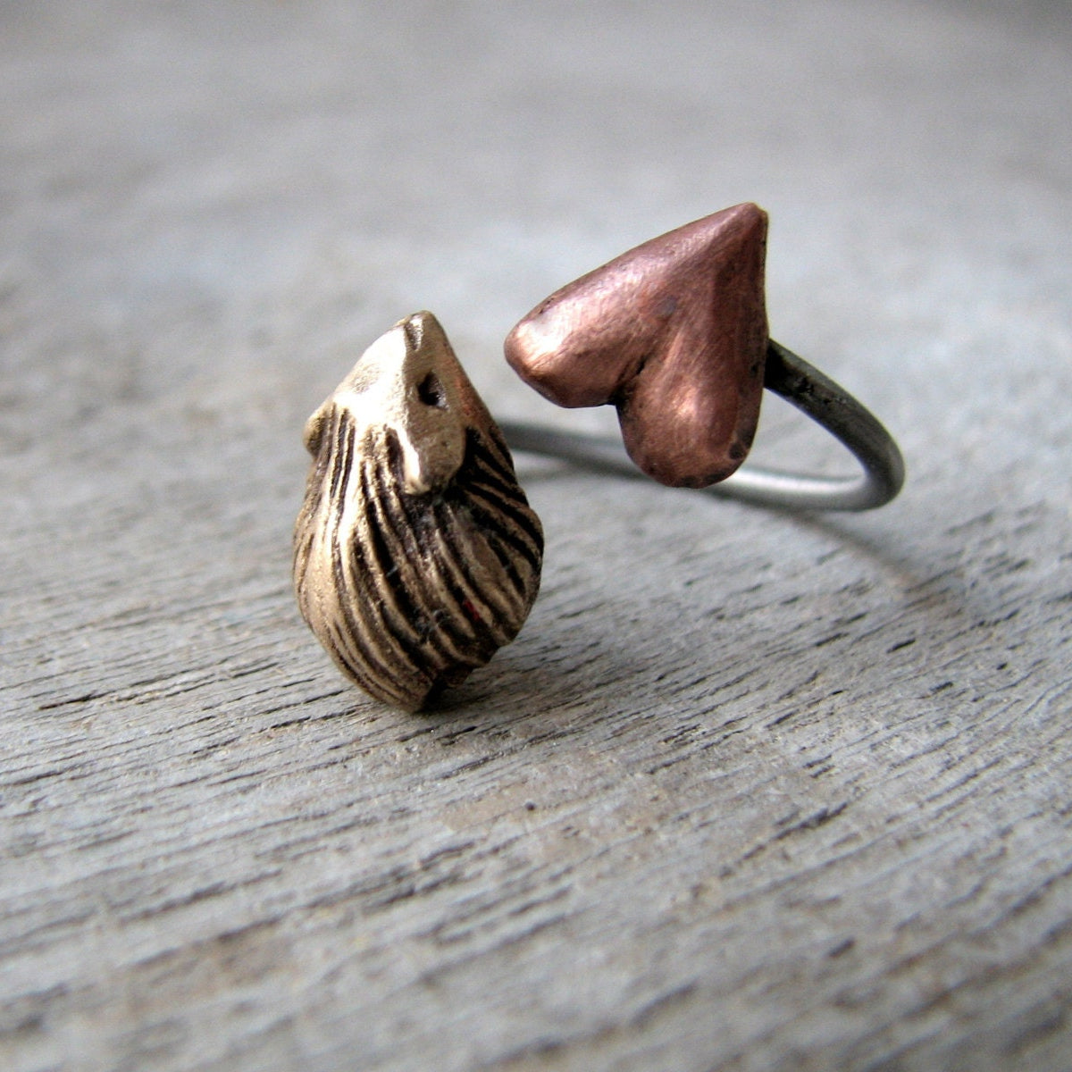 Hedgehog Love Ring