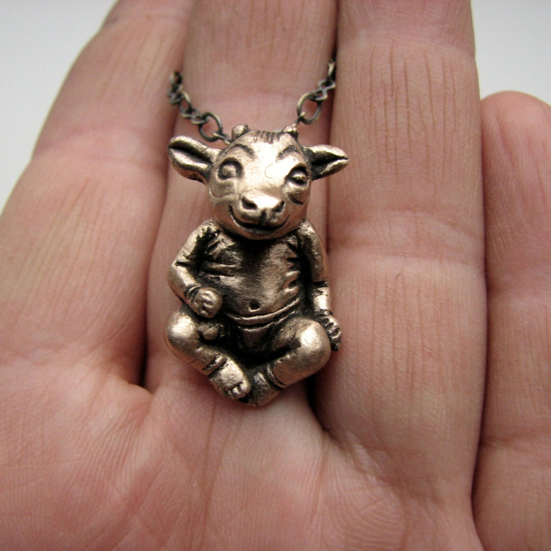 Little devil, goat baby demon
