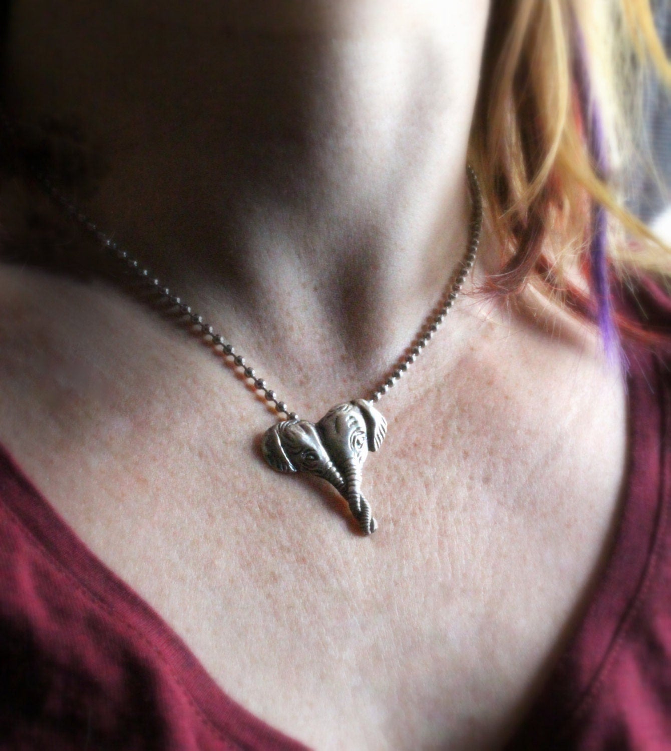 Elefanthjärta halsband