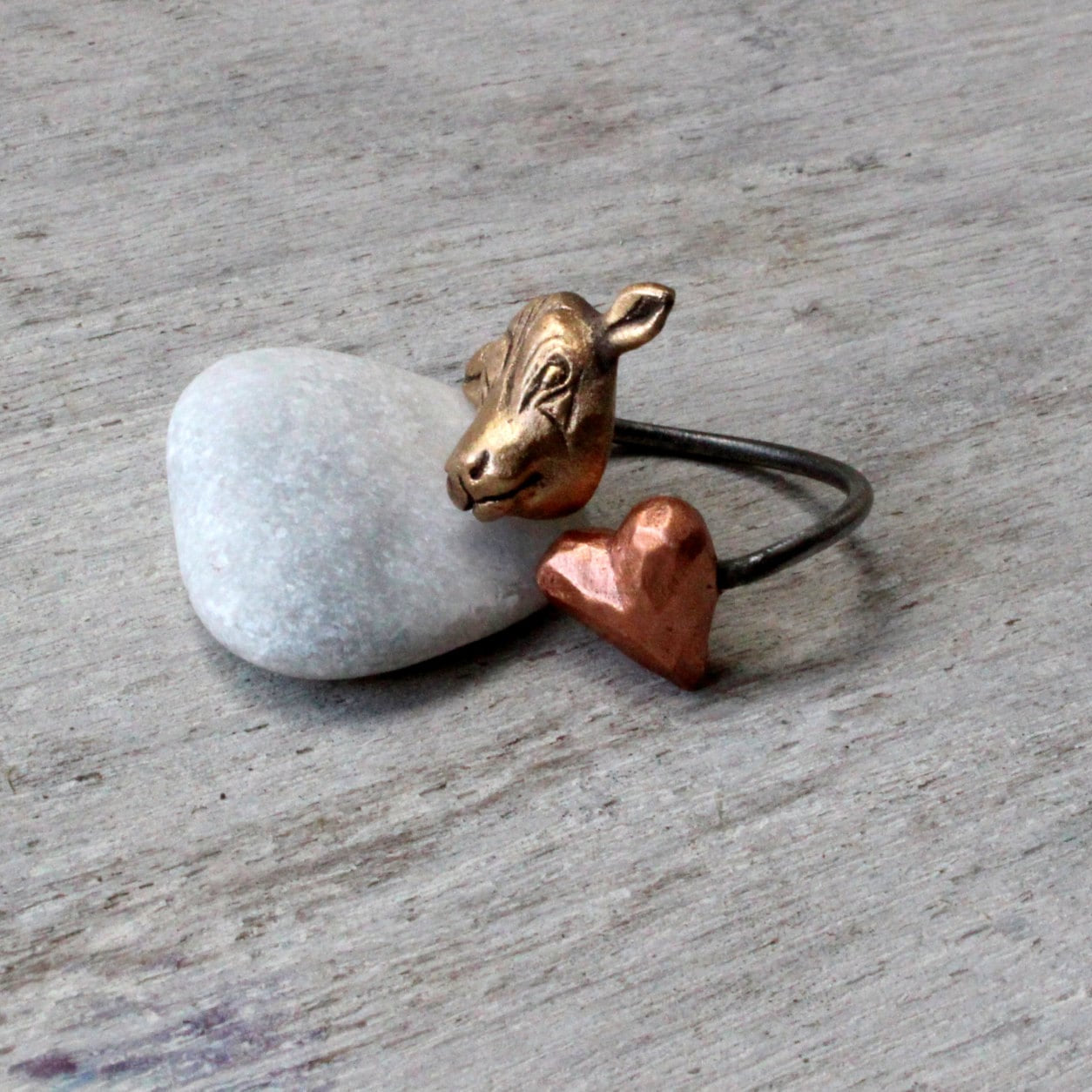 Jag älskar kor ring