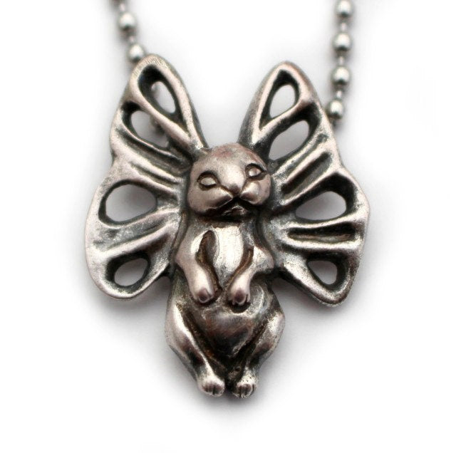 Bunnybutterfly halsband