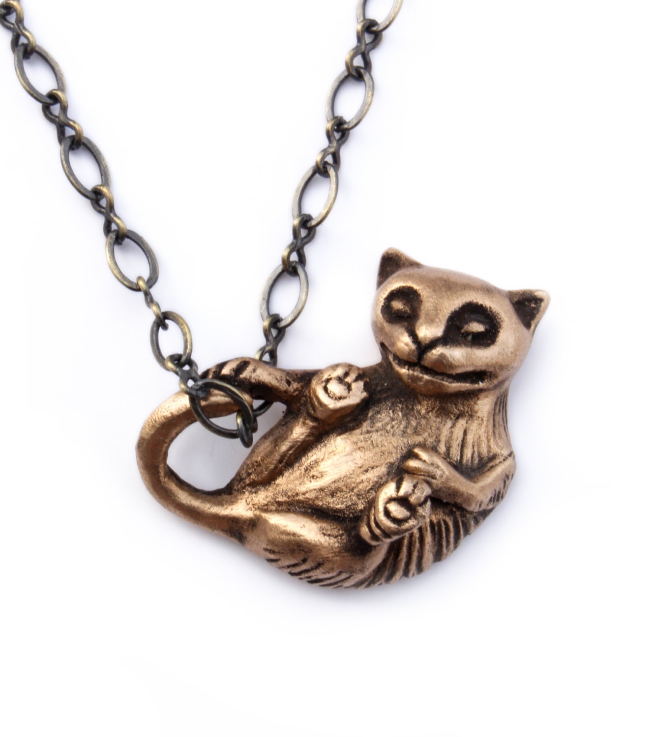 Lekande katt halsband