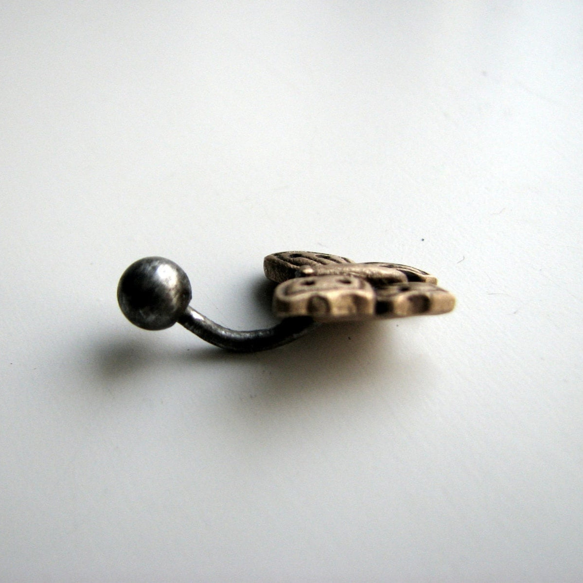 butterfly belly ring