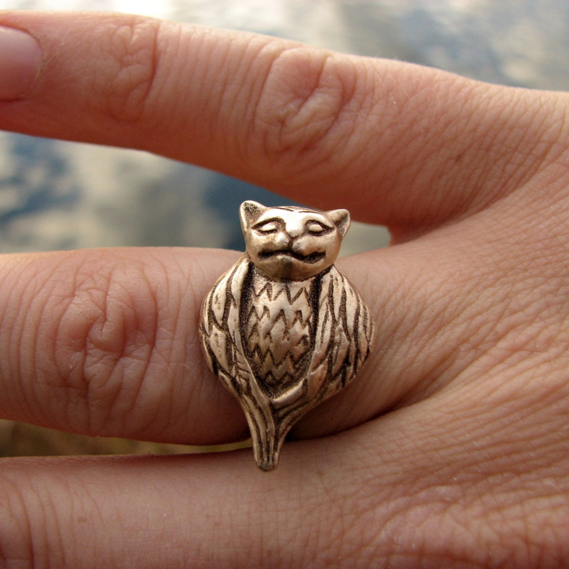 cat owl tawny owl ring bird with cat head