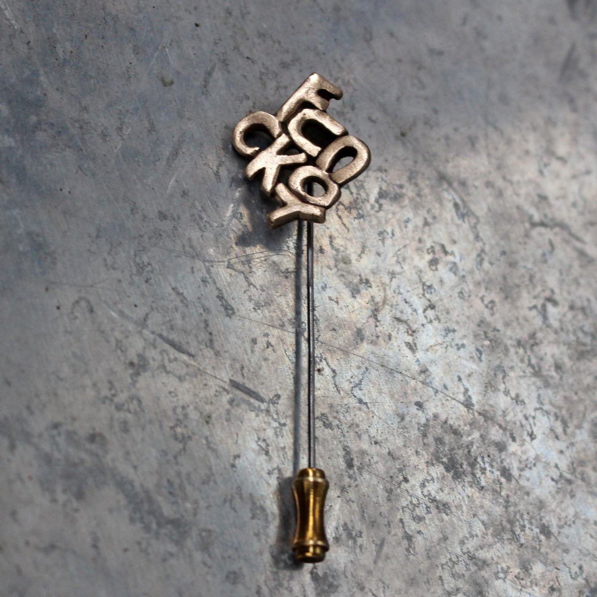fuck you stick pin