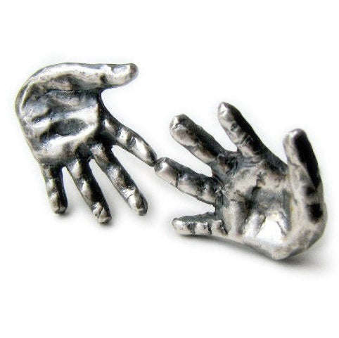 örhängen i silver niobium eller titan