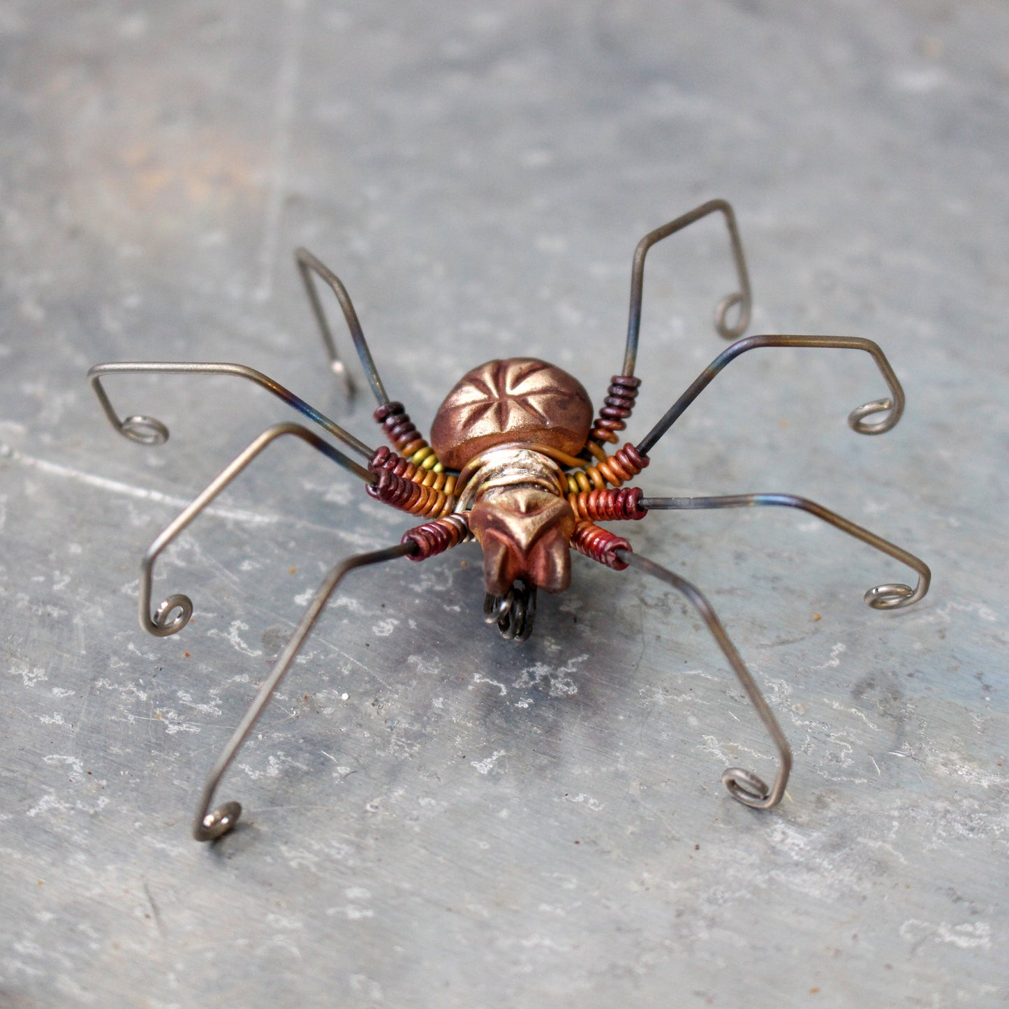 Spider brooch pin