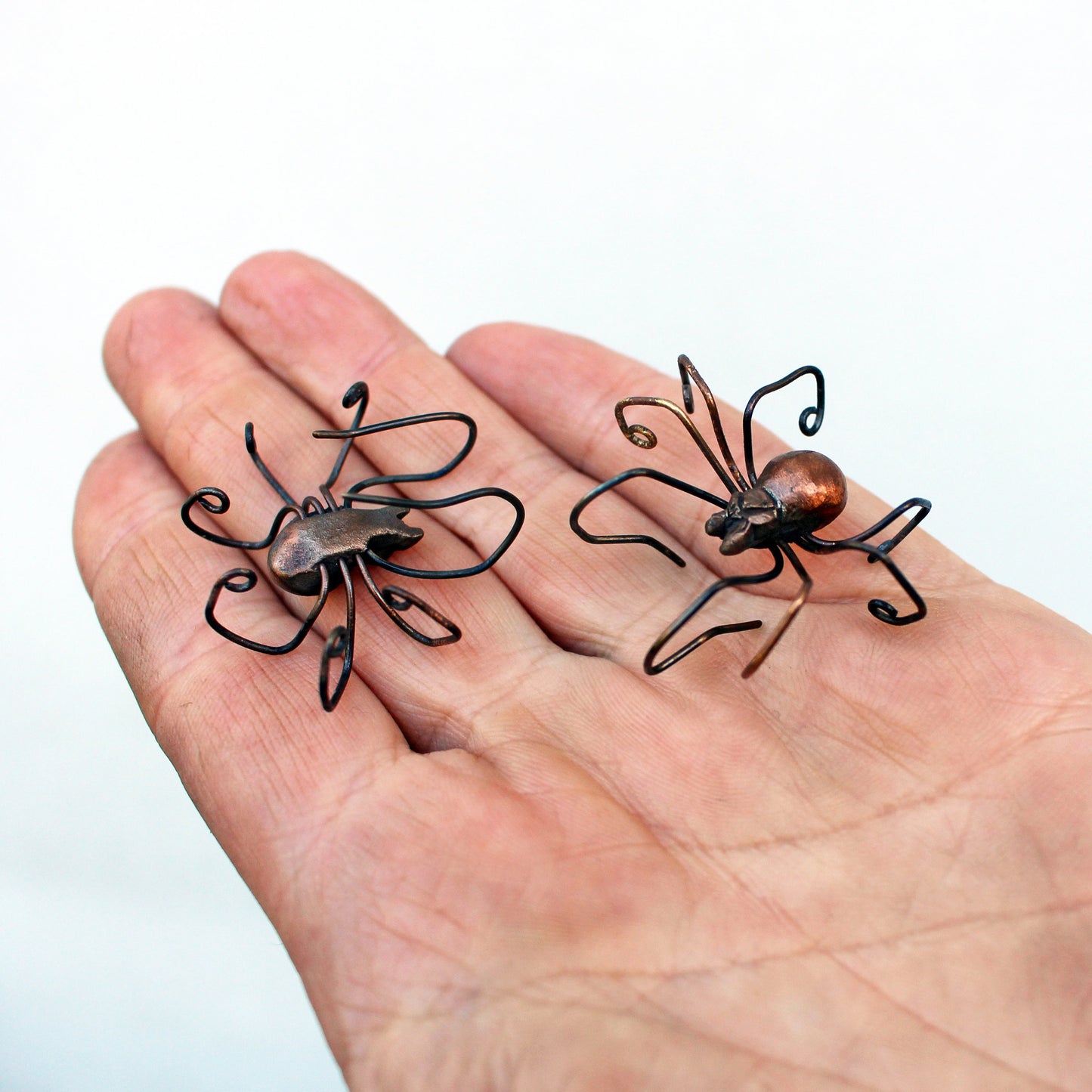 Small spider earring