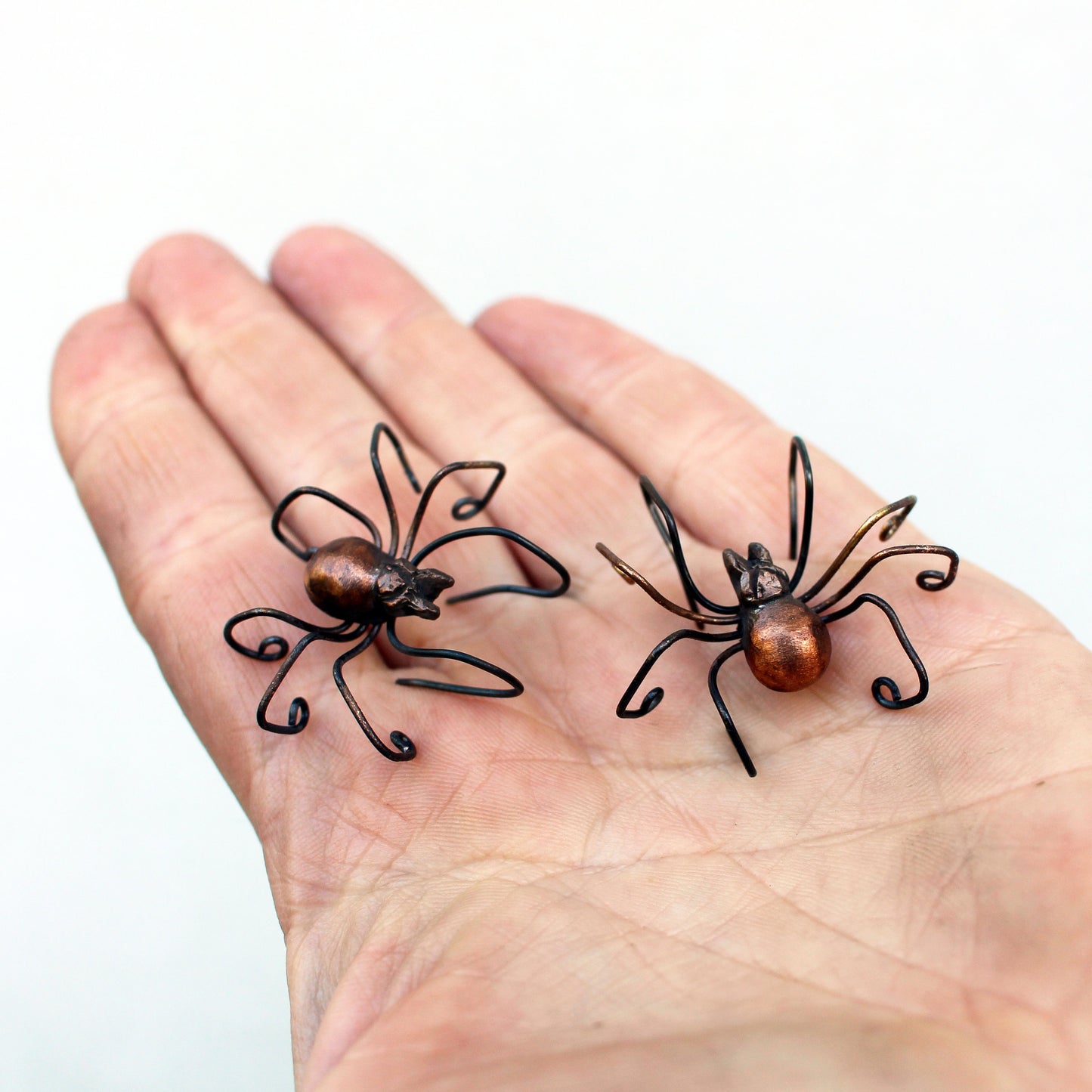 Small spider earring