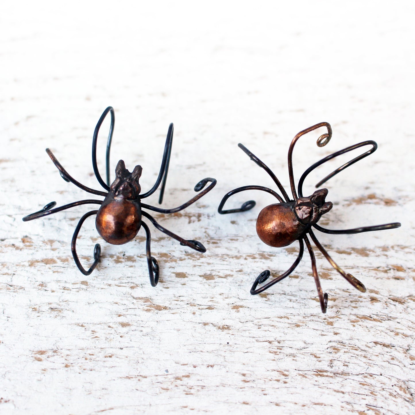 Small spider earring