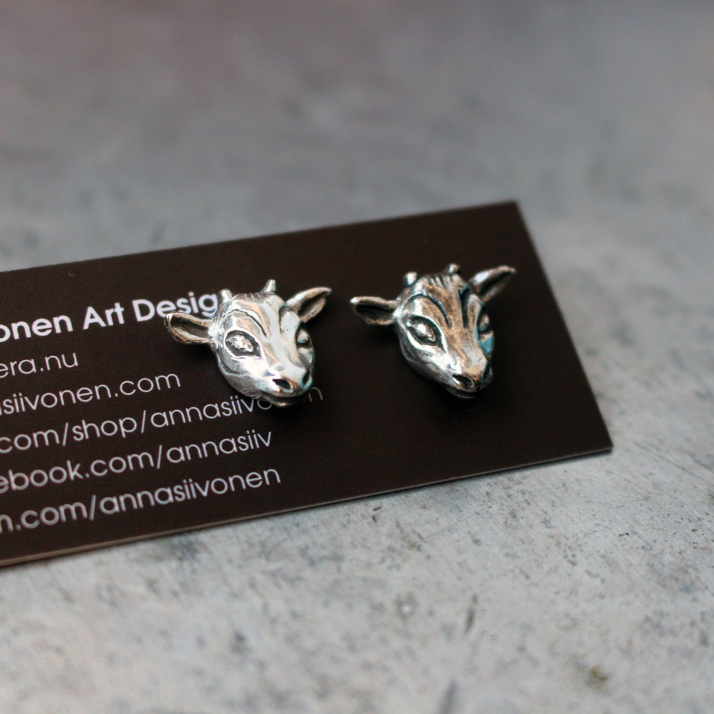 get kid örhängen i silver