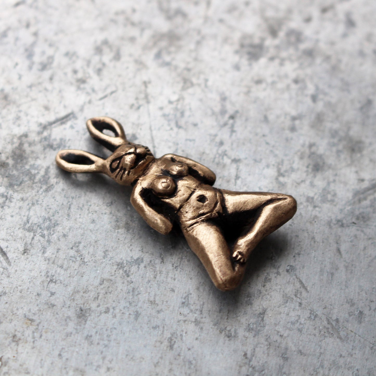Rope bunny halsband