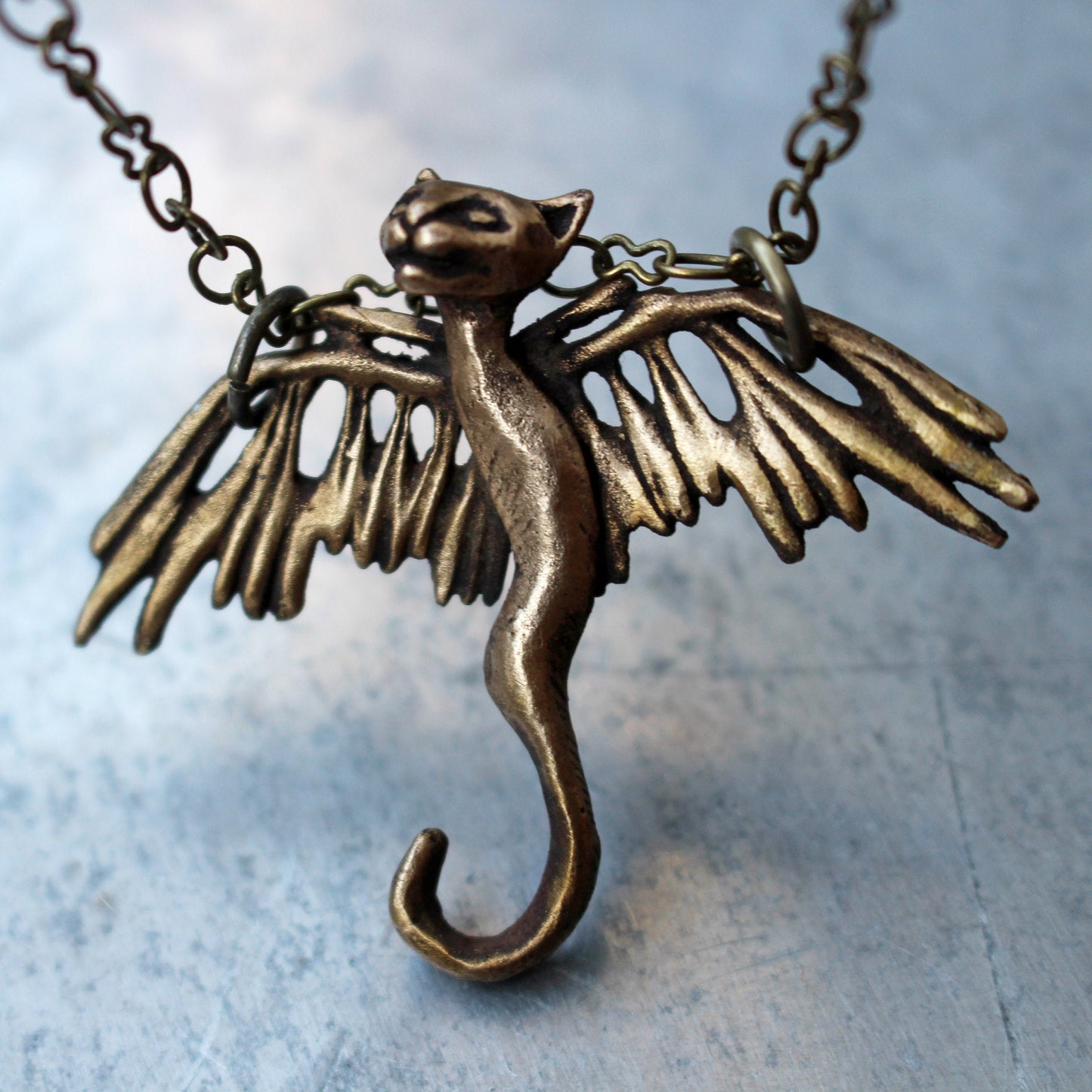 Katt-drake halsband