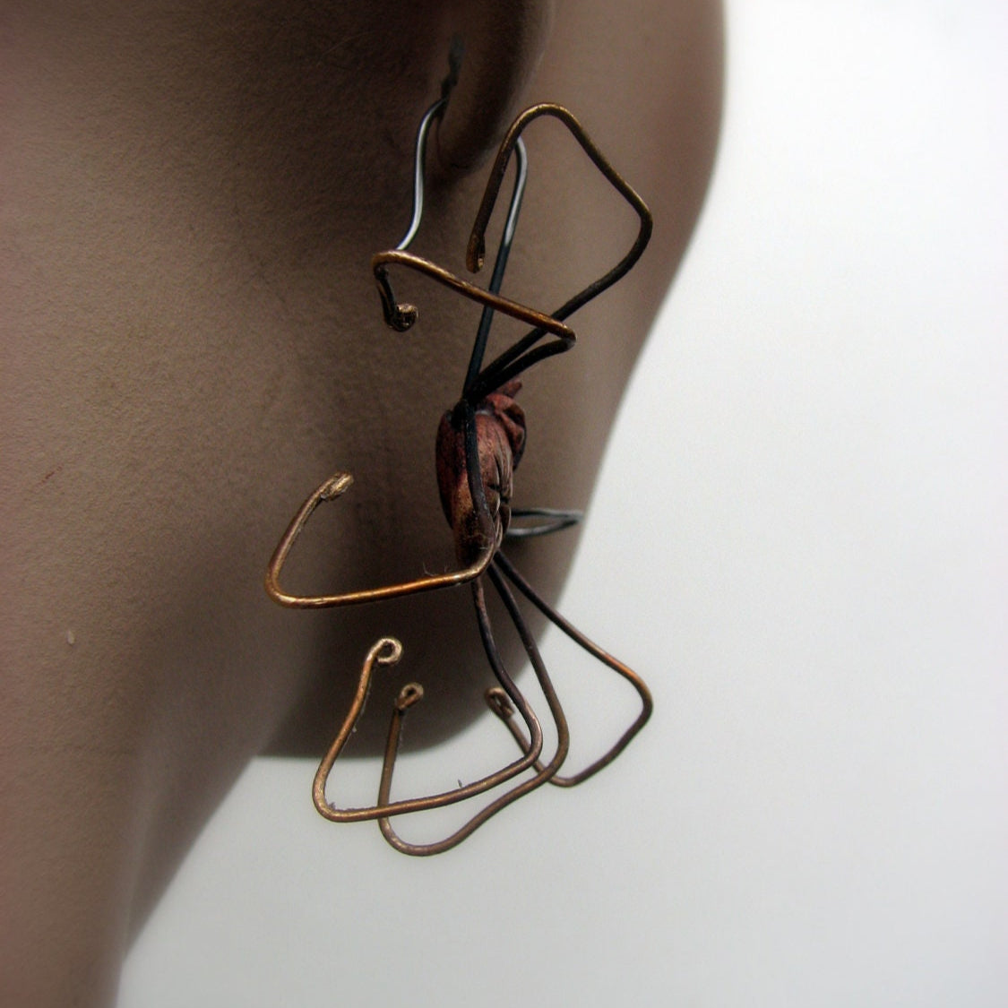 Spider earring