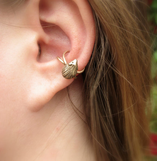 Hedgehog ear cuff