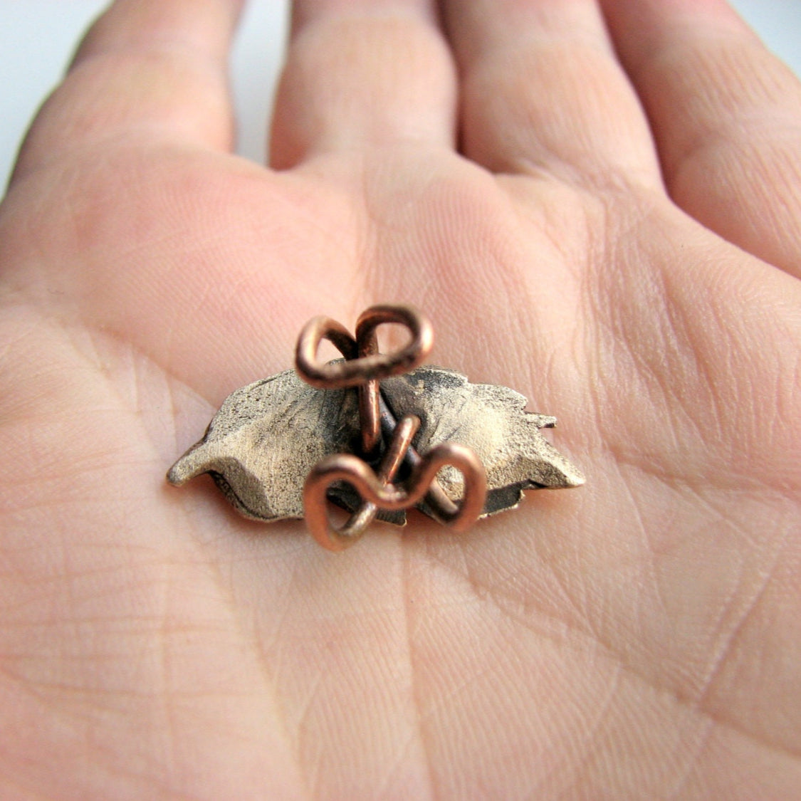 Feather ear cuff