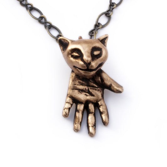 Cat creature pendant