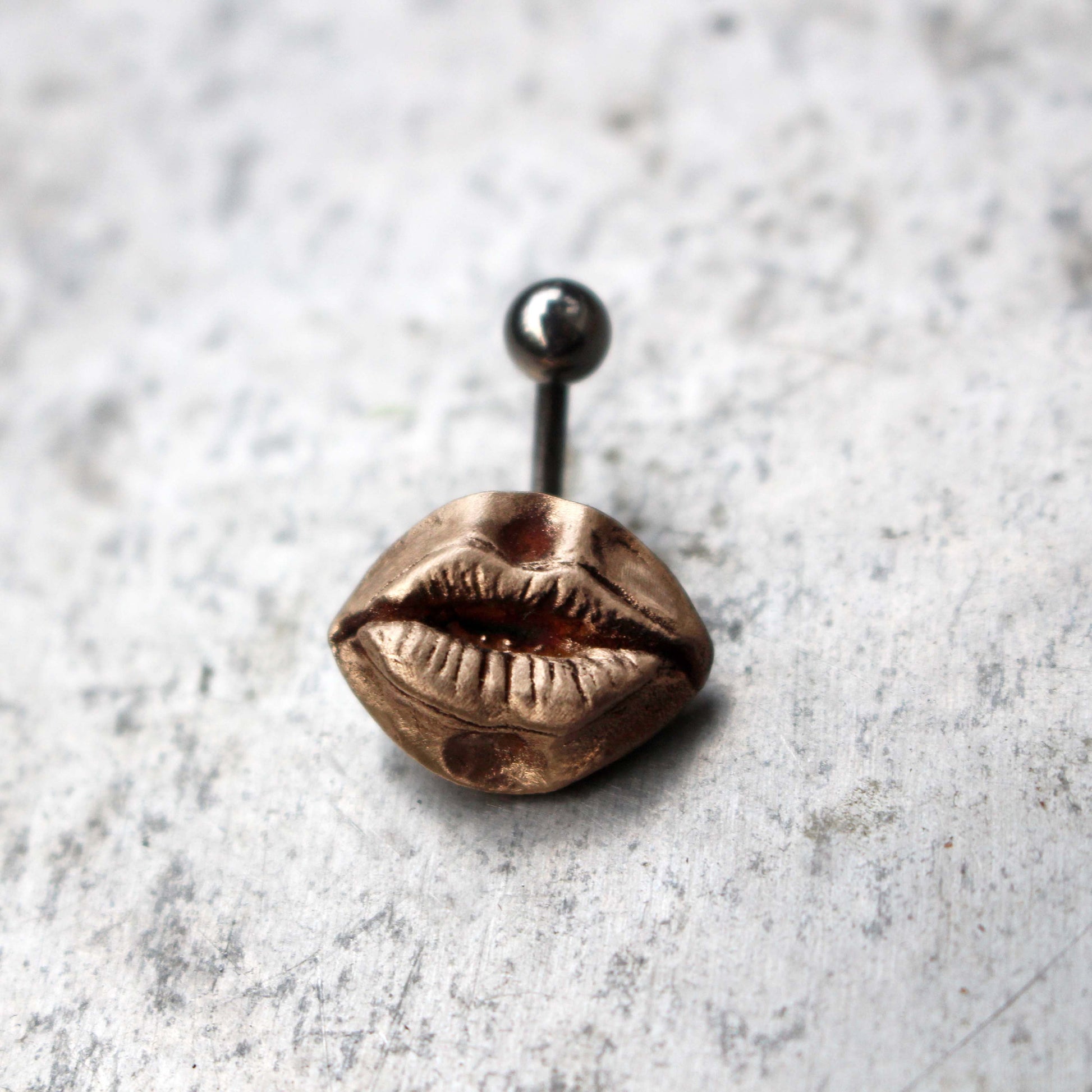 mun läppar navel piercing smycke