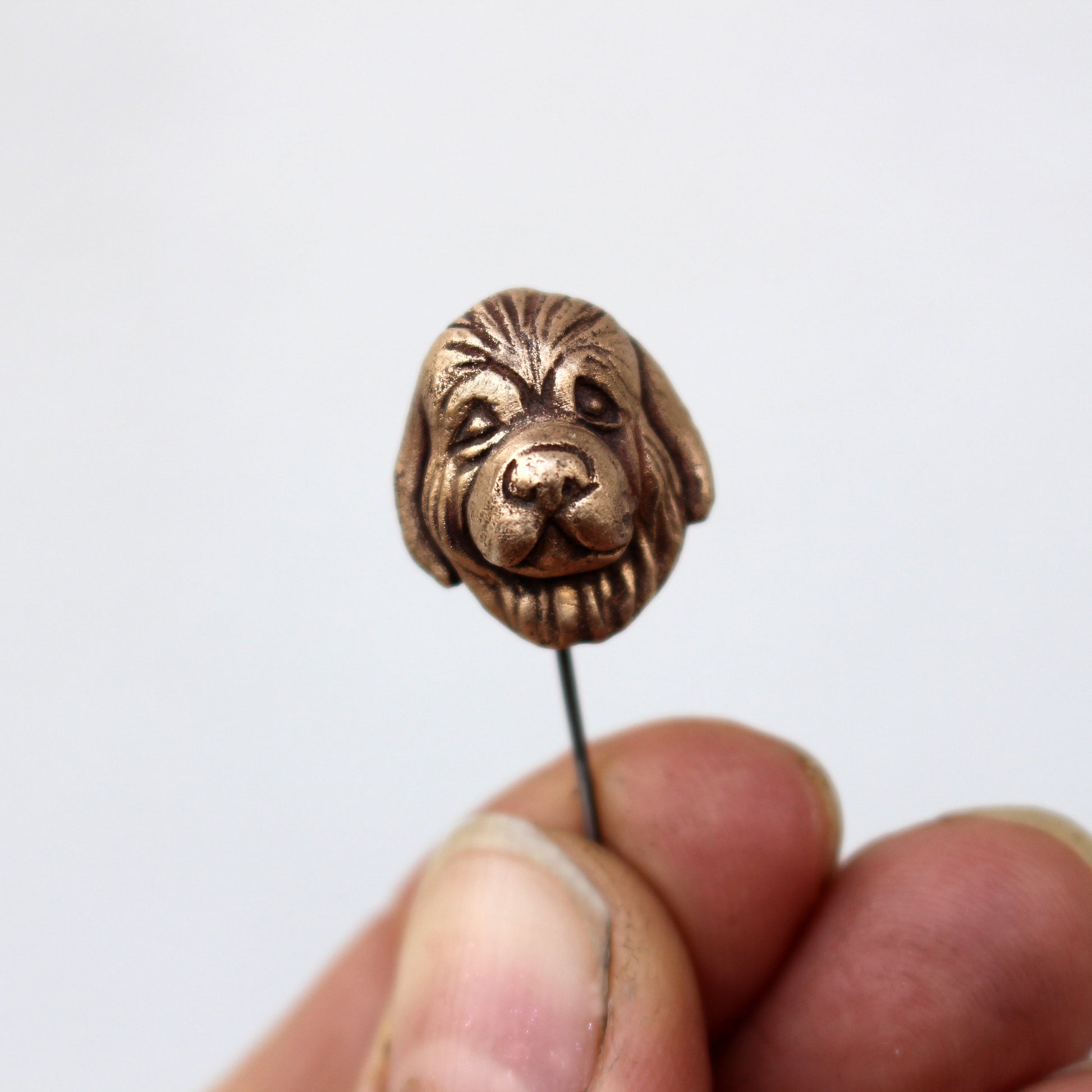Newfoundlander dog newfie lapel stick pin