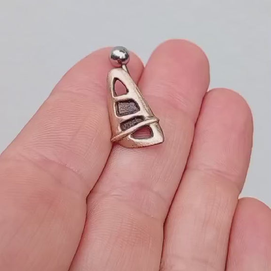 sail belly ring piercing jewelry