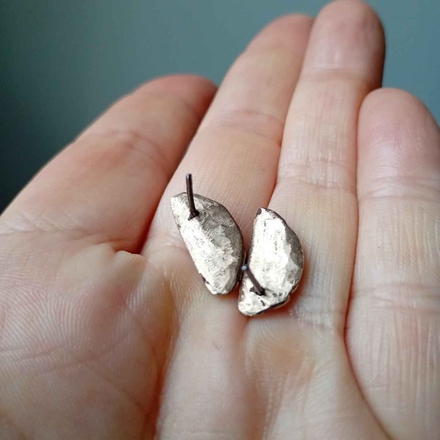 backside of the brain halves earrings 