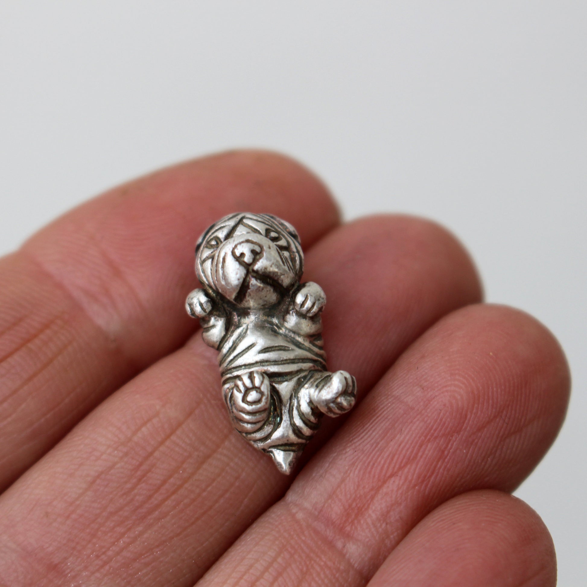 shar pei hund sterling silver berlock