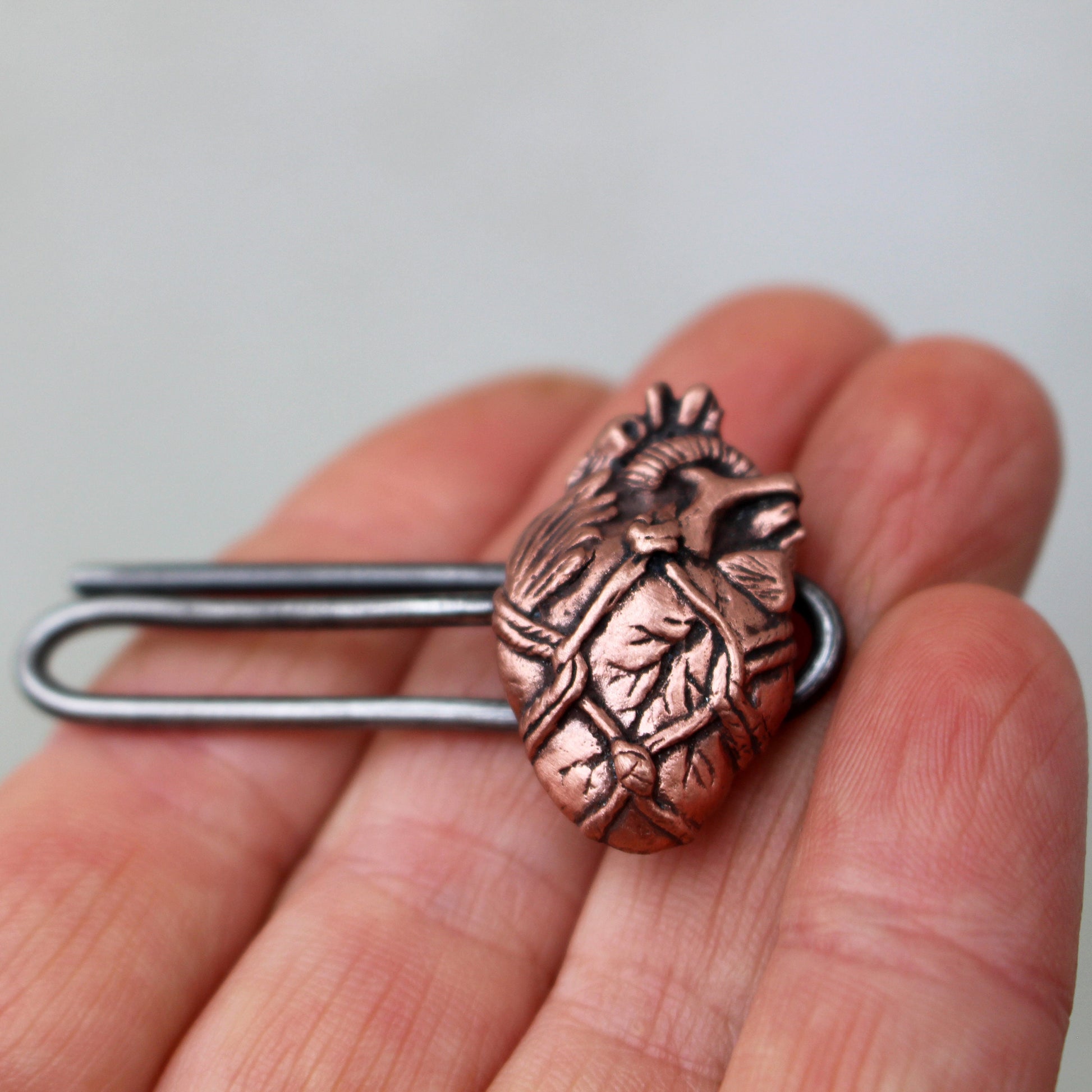 shibari bound tie clip