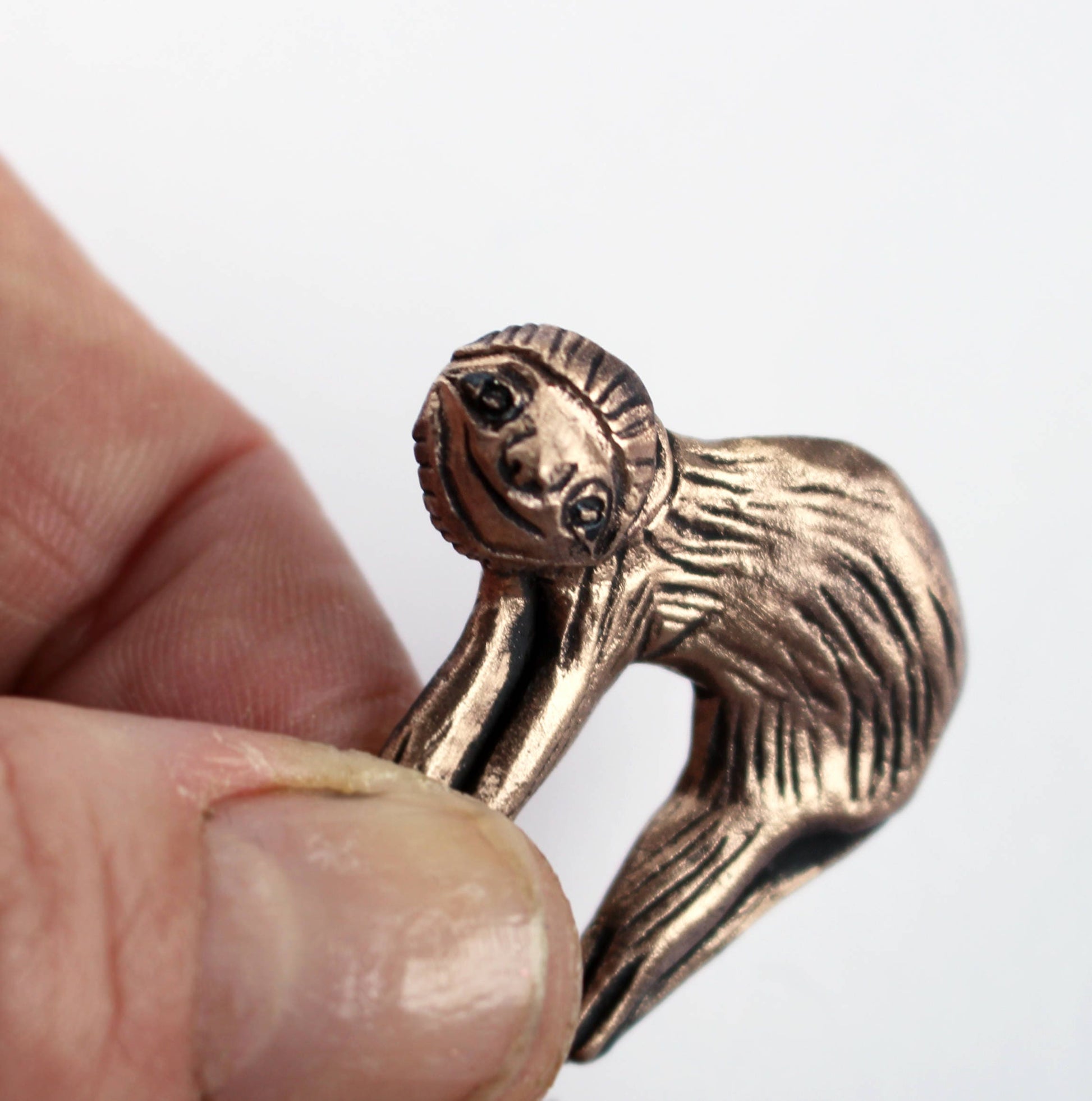 happy sloth necklace