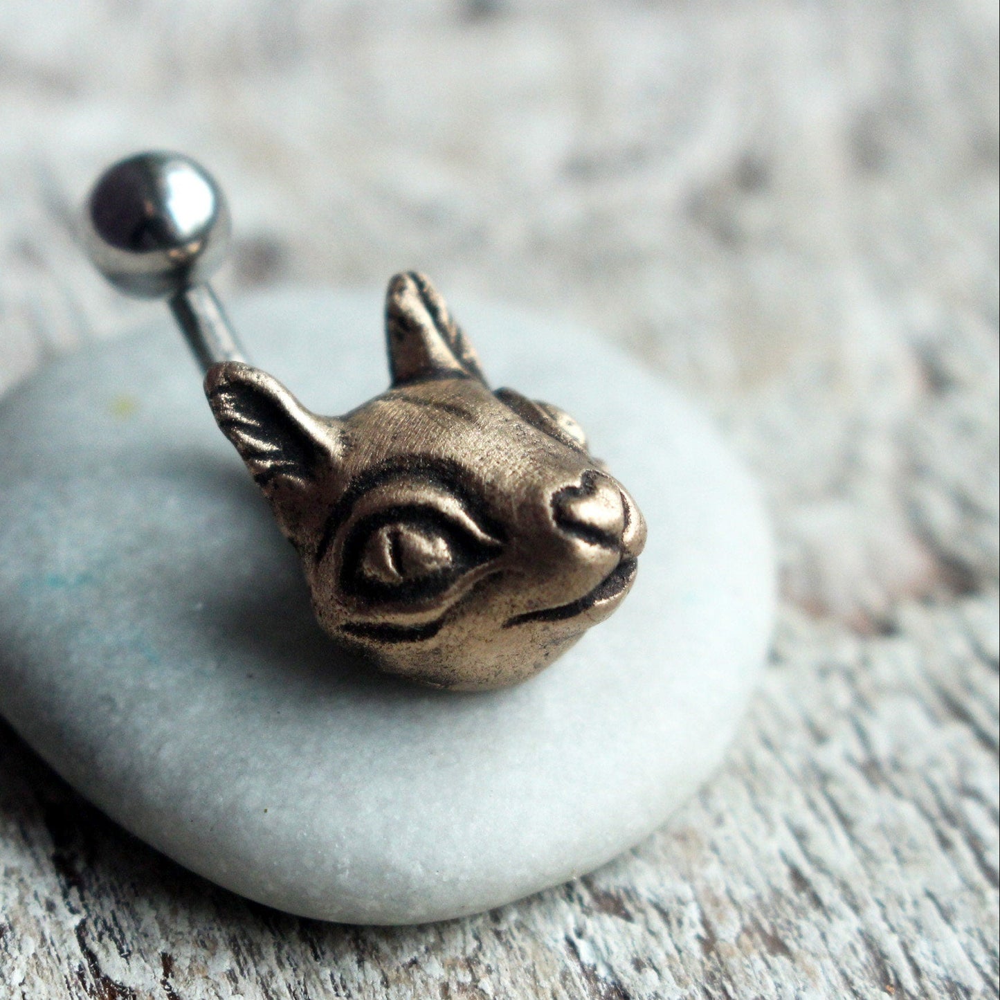 squirrel head naval piercing