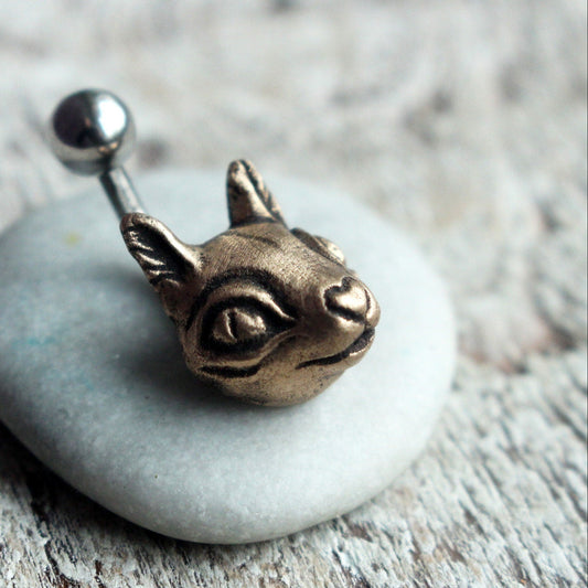 squirrel head naval piercing