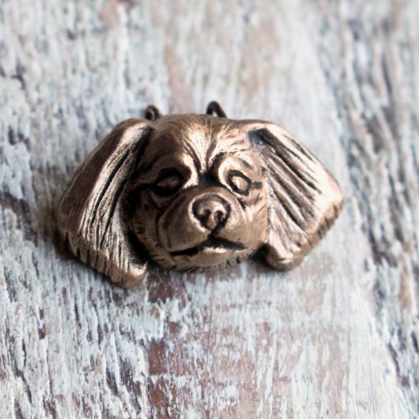 handgjort tibetansk spaniel halsband