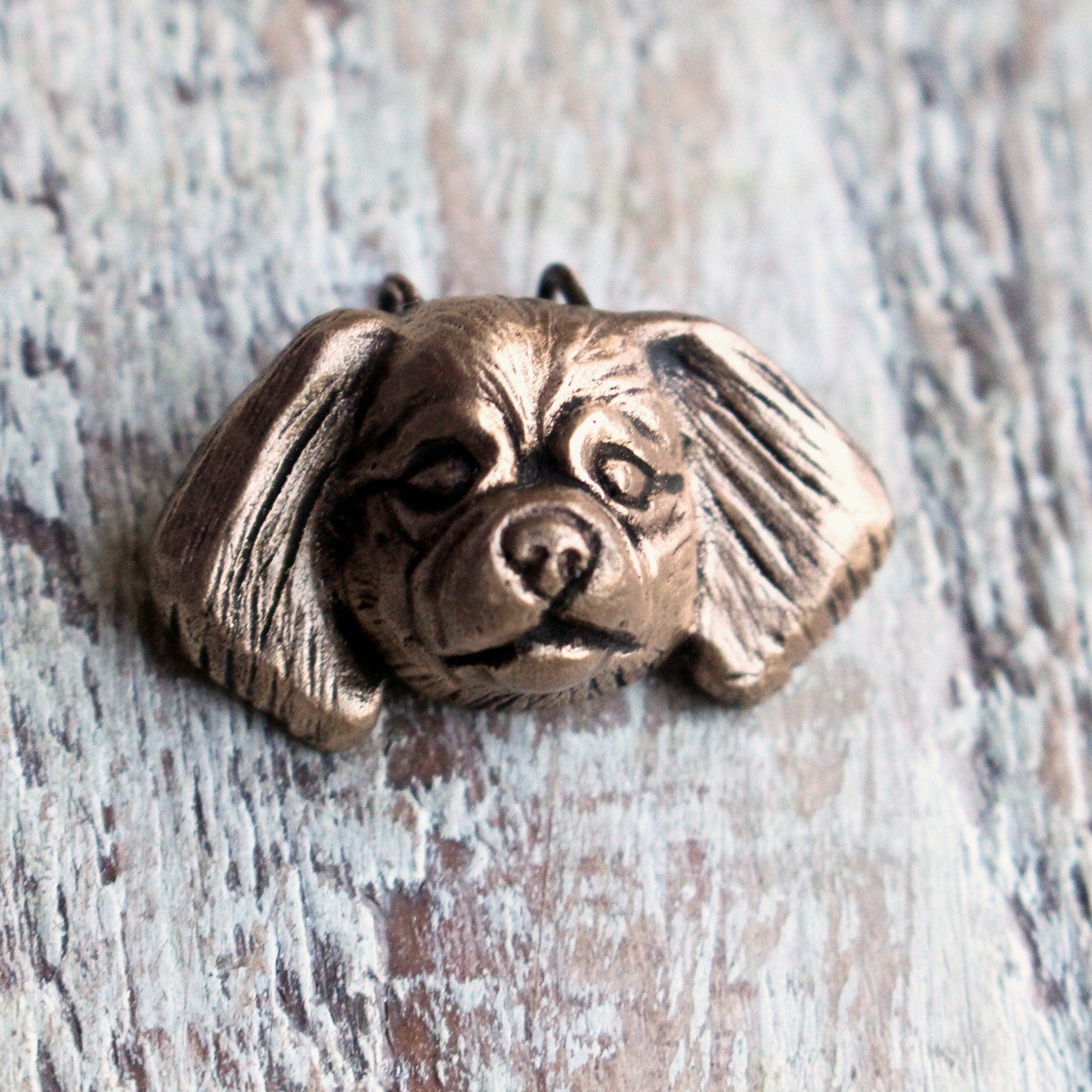 handgjort tibetansk spaniel halsband