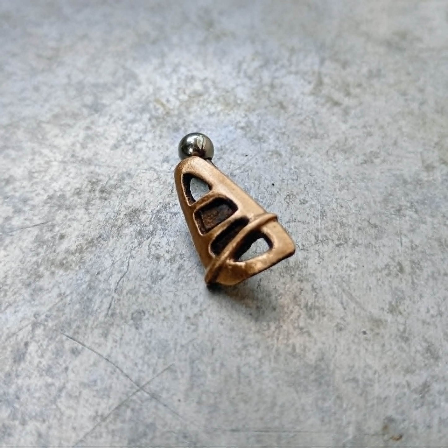 windsurfing sail belly ring
